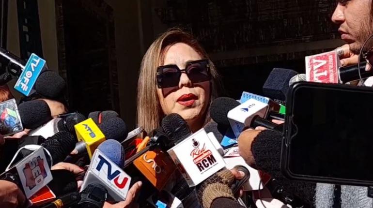 Viceministra de Comunicación, Gabriela Alcón. Foto: Captura de video. 