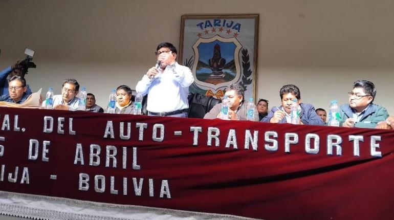 Ampliado del Transporte en Tarija. Foto: APG