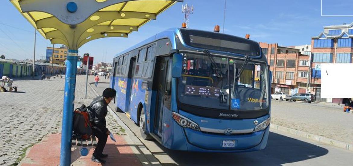 Buses municipales. Foto: RRSS