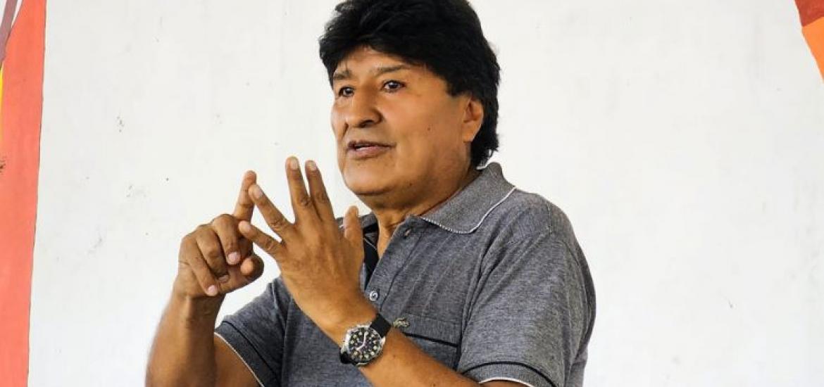 Evo Morales. Foto: Facebook. 