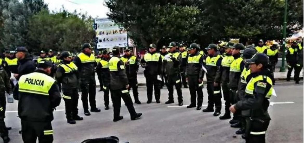 Policias. Foto: Referencial/Policía Boliviana 