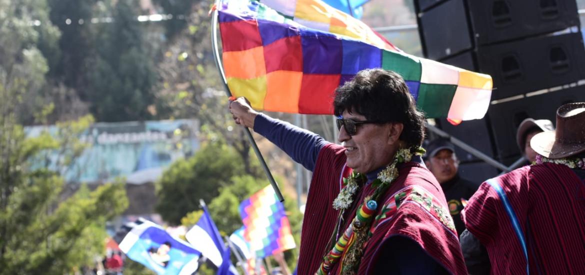 Evo Morales. Foto: APG 