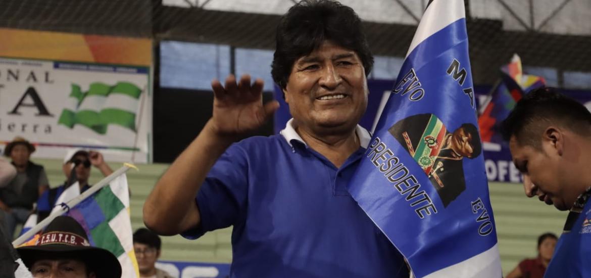 Evo Morales. Foto: APG