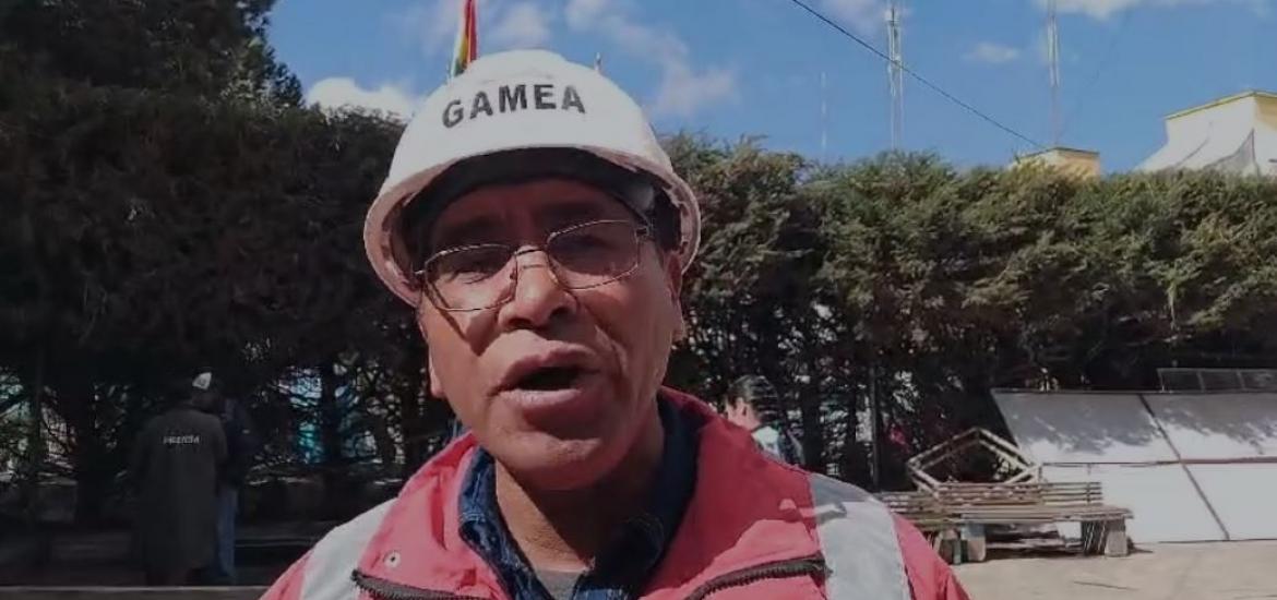 Secretario de Gestión Ambiental, Gabriel Pari. Foto: Captura de video