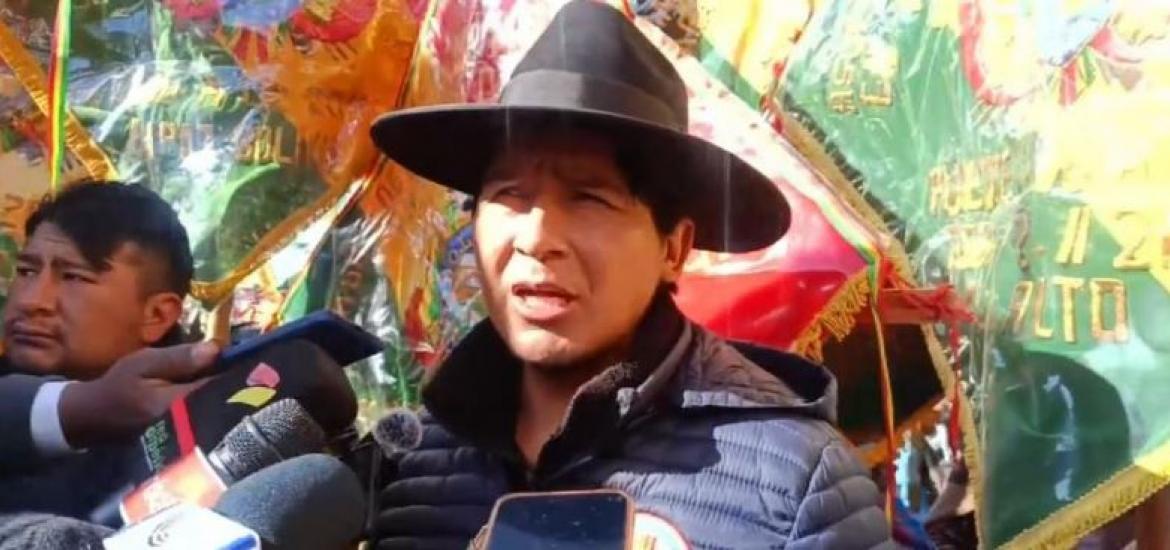 Luis Paco, dirigente gremial del Sur, El Alto: RRSS