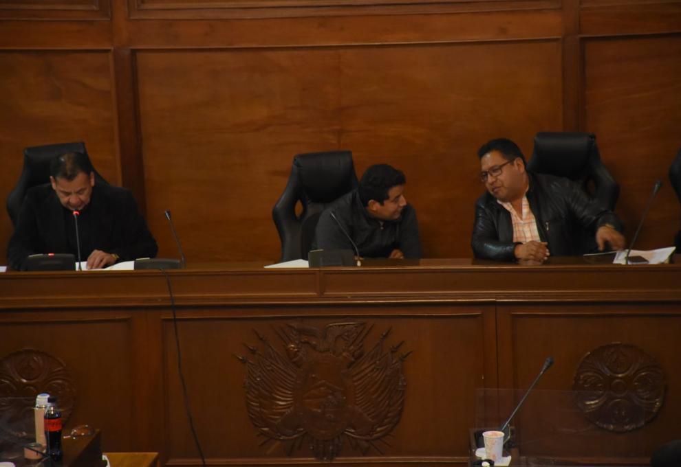 Sesión de la Comisión Mixta de Constitución en la Asamblea Legislativa. Foto: APG. 