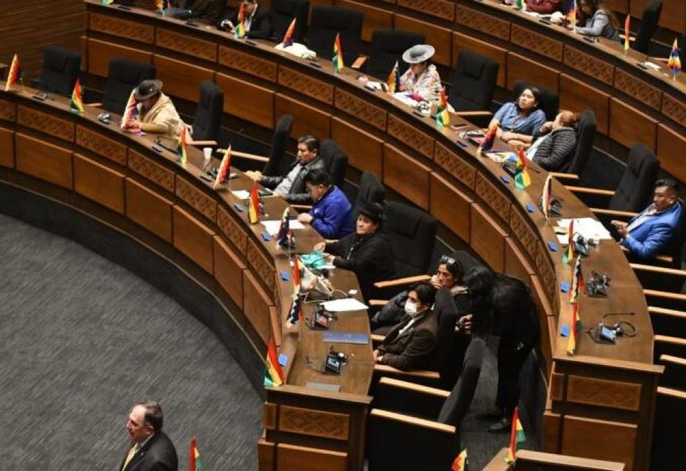 Sesión en la Cámara de Diputados. Foto: APG. 