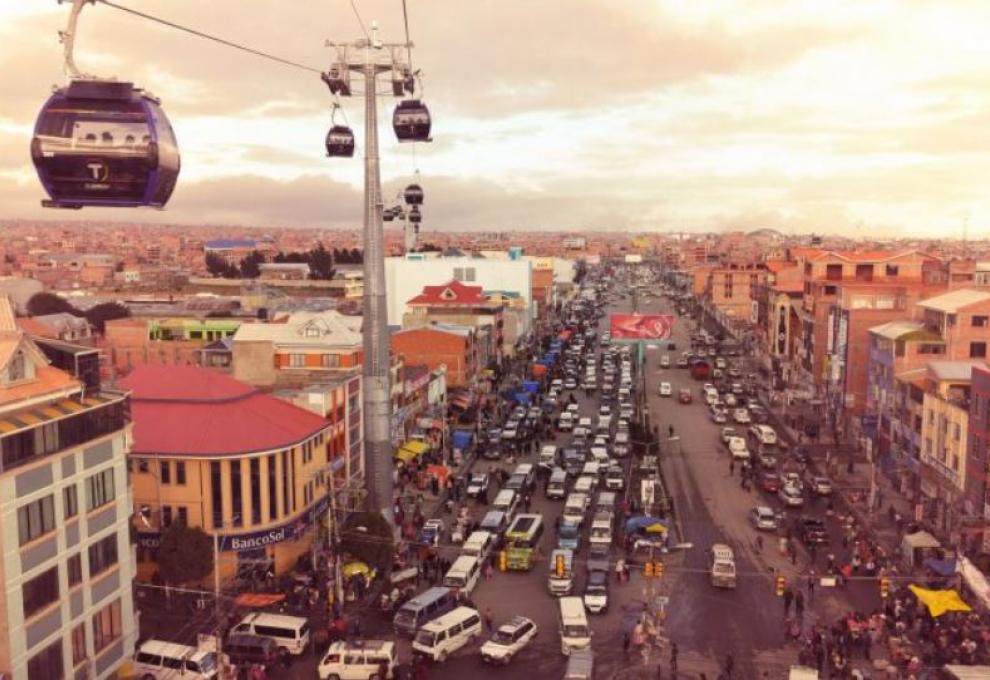 Panorama de El Alto. Foto: Redes Sociales. 