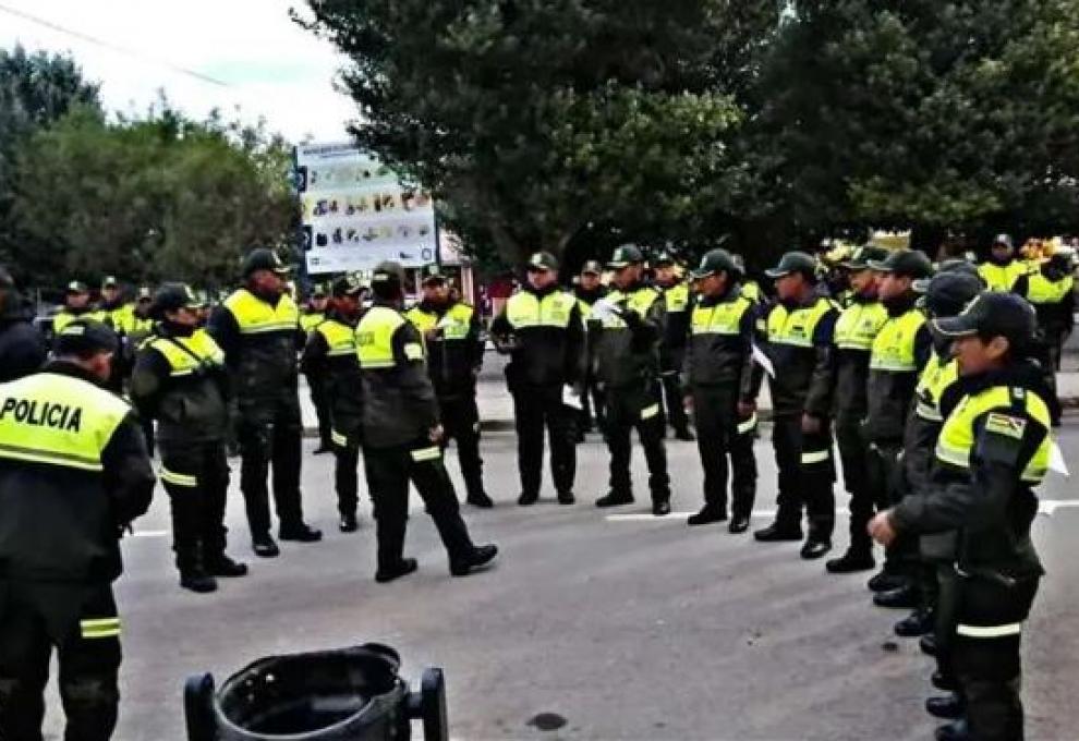 Policias. Foto: Referencial/Policía Boliviana 