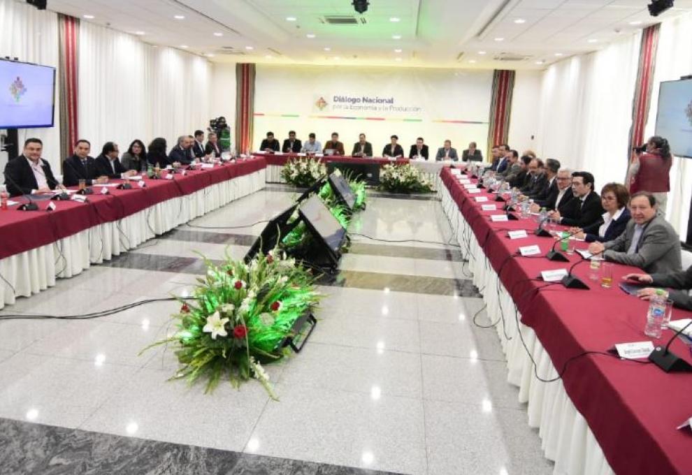 Reunión de Gabinete que crea el Comité Interinstitucional. Foto: La Prensa/Álvaro Valero. 