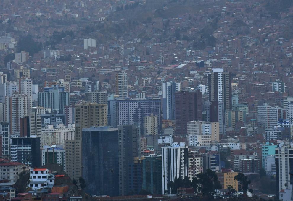 Panorama de la ciudad de La Paz. Foto: APG.