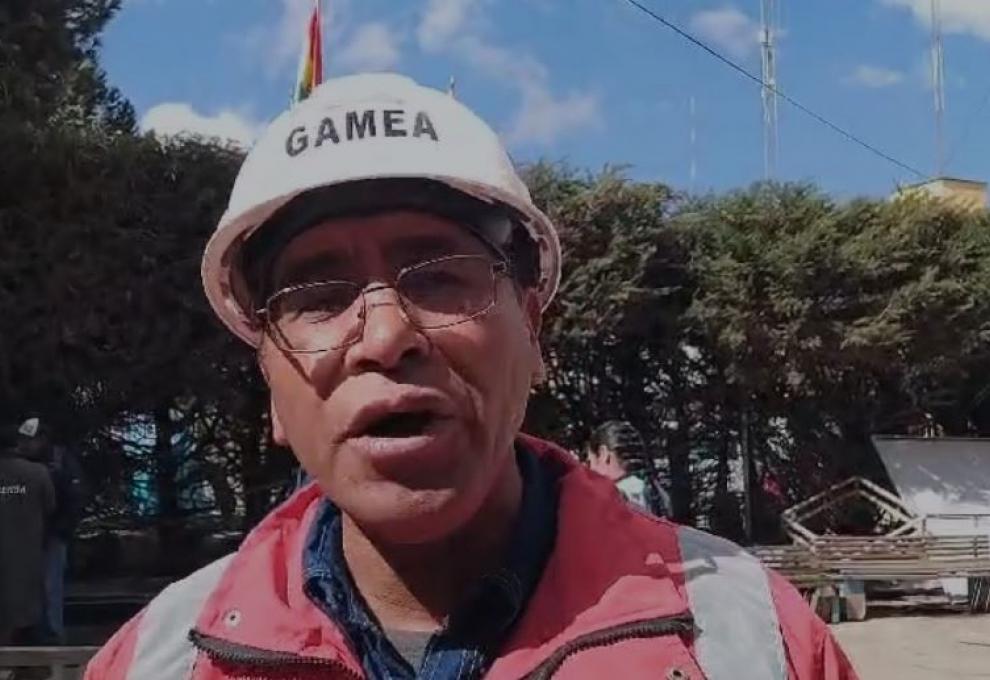 Secretario de Gestión Ambiental, Gabriel Pari. Foto: Captura de video