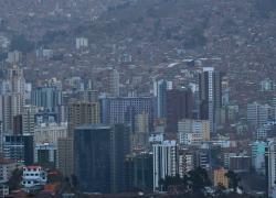 Panorama de la ciudad de La Paz. Foto: APG.