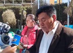 Representante de la asociación Egberto Llanque. Foto: El Alteño 